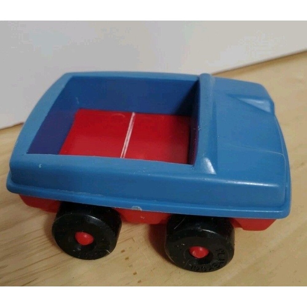 Playskool Blue Car Red Seats Vintage 1974